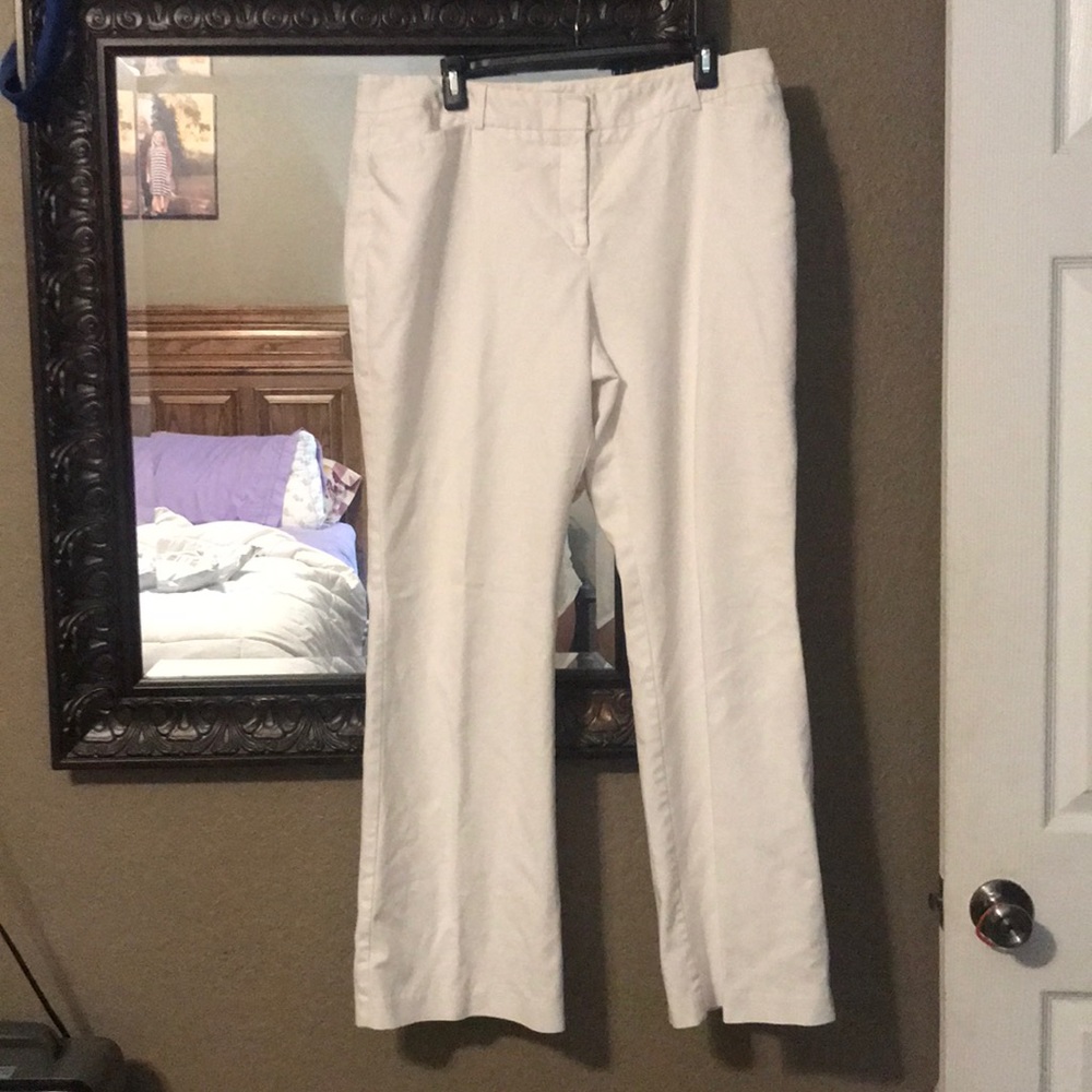 White dress pants